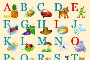 How fun to learn the English alphabet with children